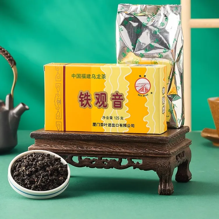 海堤茶叶AT202浓香铁观音出口产品 125克/盒