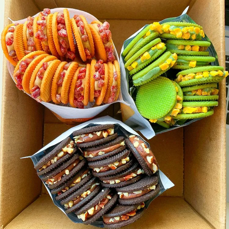 巧克力夹心饼干单独小包装办公室追剧解馋网红零食休闲小吃食品