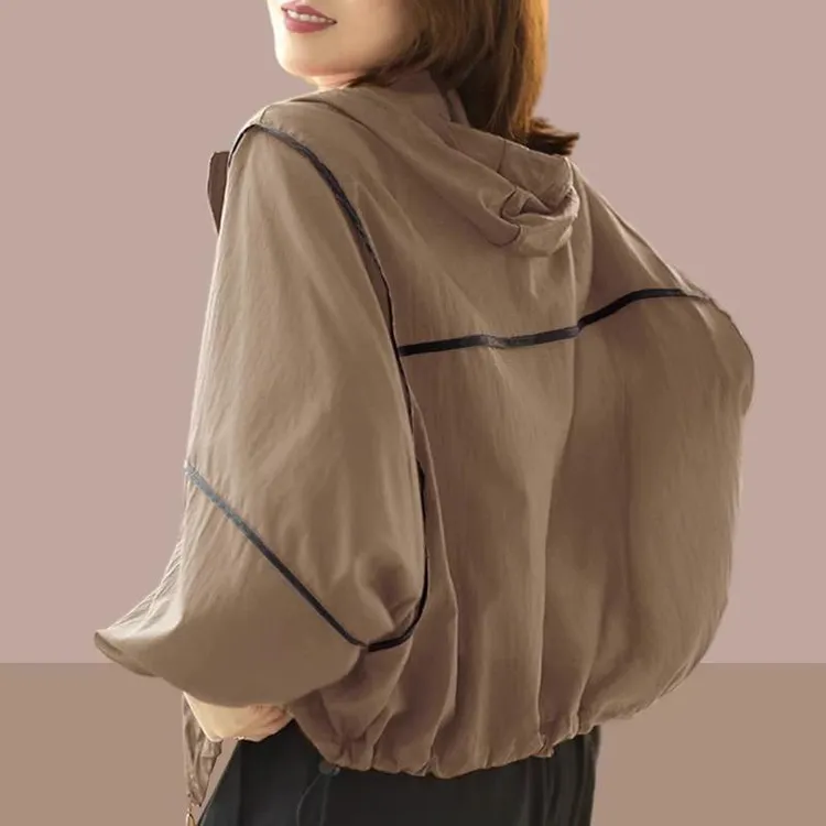 2025新款女士薄款冰丝防晒衣透气爆款外套大码洋气防晒服洋气