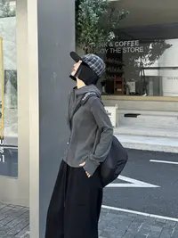 单穿·叠穿～超好看的薄外套·衣长约51左右