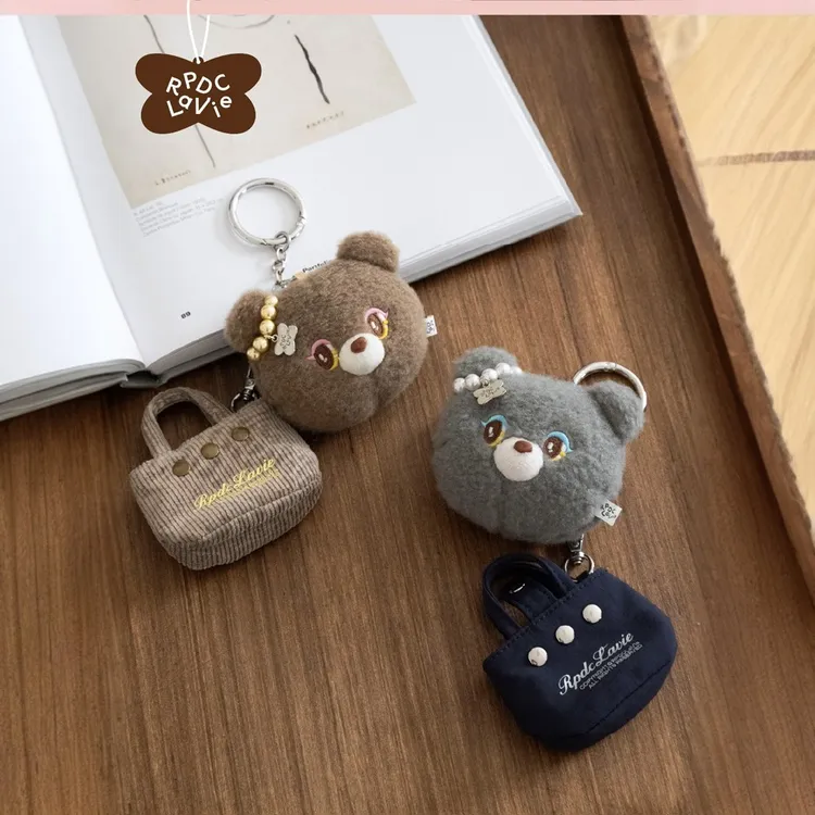 【新品】RPDCLaVie「眼线小熊」迷你包挂公仔挂件可爱毛绒玩偶