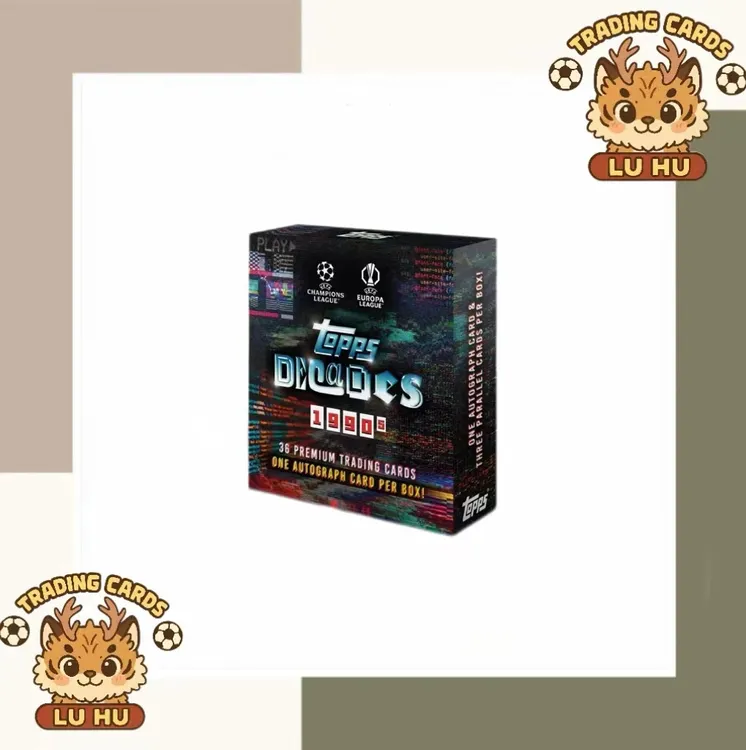 Topps 24-25 时代欧战90年代 足坛传奇 足球球星卡盲盒（默认代拆）