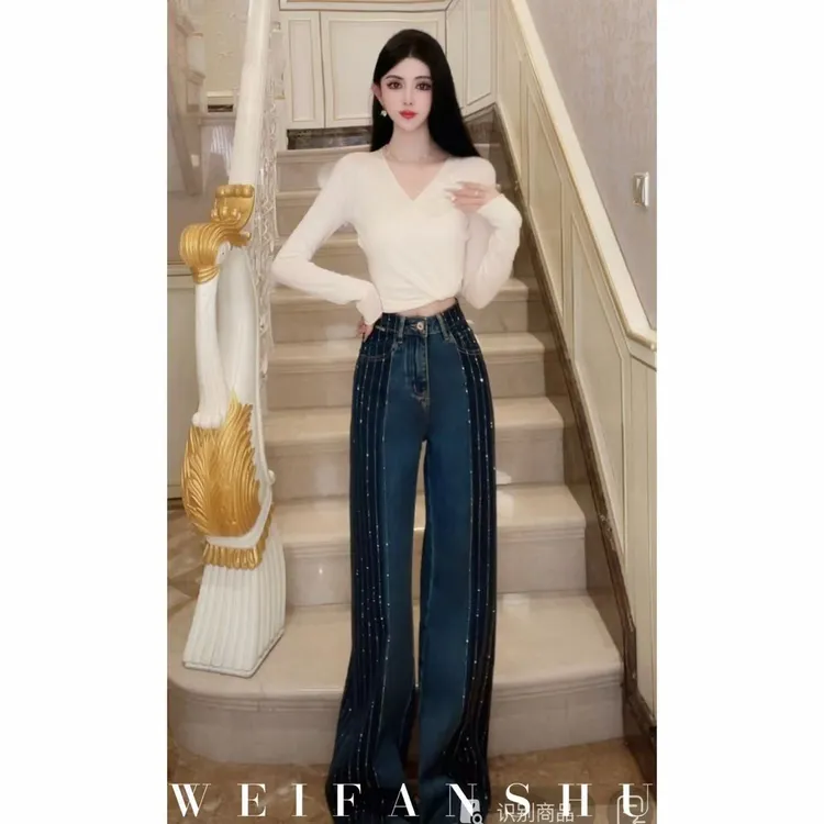 WEIFANSHU/魏凡舒【星光帷幕】牛仔裤