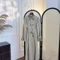 小八定制25秋季新款时尚法式气质衣风衣外套 12346 BCK