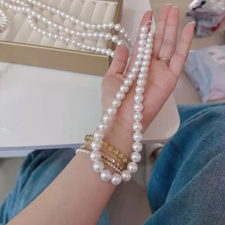 天然淡水珍珠串链