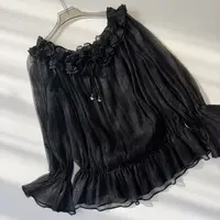 新百分100桑蚕丝上衣H9032