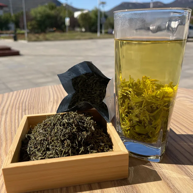 糯米花茶 流苏茶 大米花茶 绿茶 春茶 连云港特产茶叶