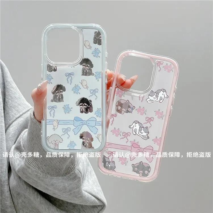 炫彩镜面适用苹果17/iPhone/华为荣耀/OPPO/小米手机壳pura70爆款