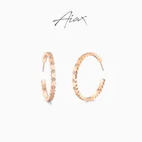 AIAX 流光风 轻奢气质时尚百搭设计师蜂巢耳环TSL1800