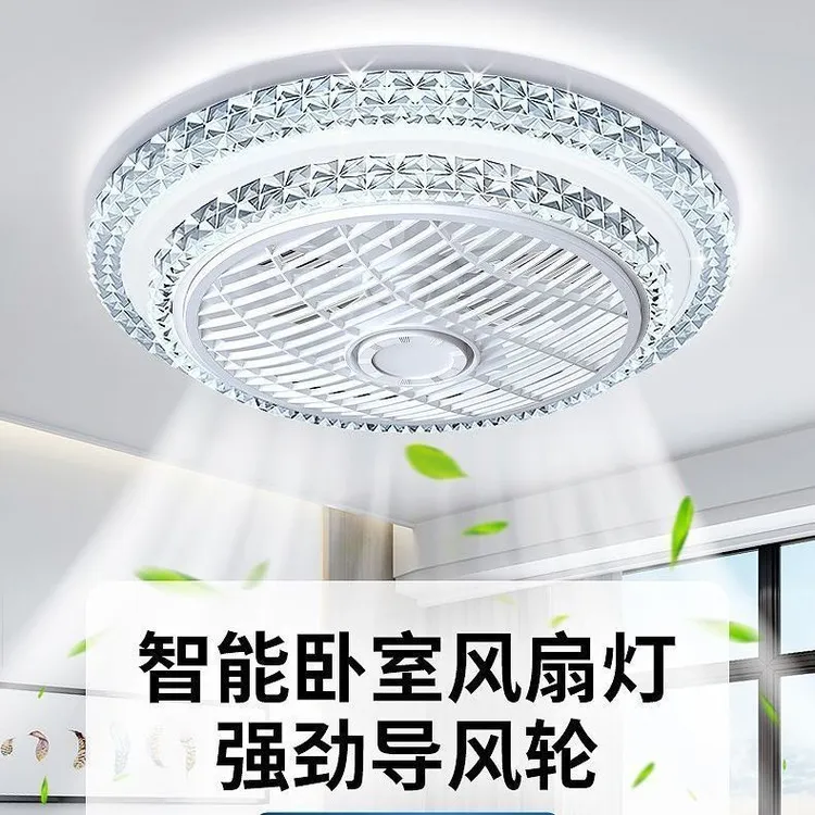 卧室灯吸顶风扇新款风扇灯具房间一体吸顶灯带风扇吸顶灯中山灯具