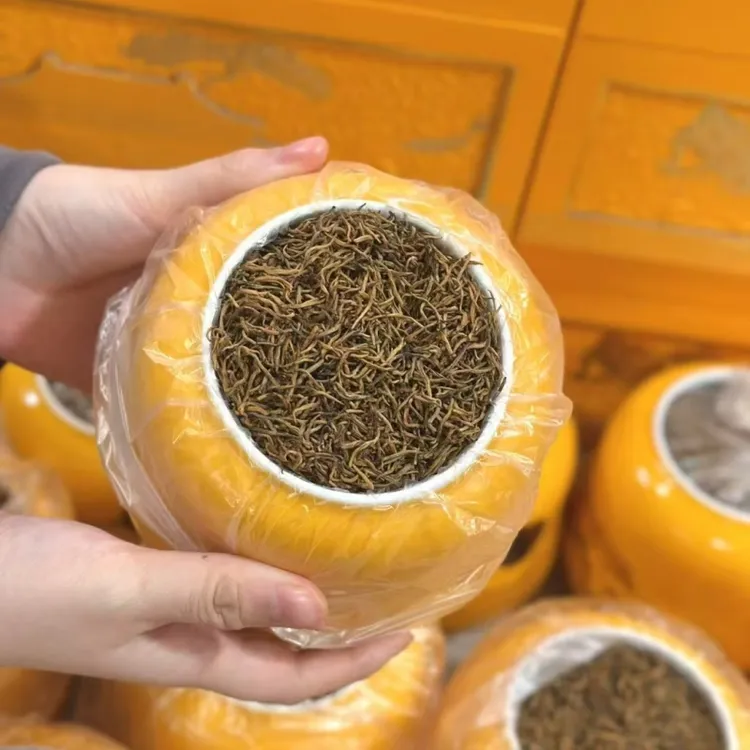 丫正金骏眉红茶叶蜜香型罐装武夷山黄芽春茶正品单芽