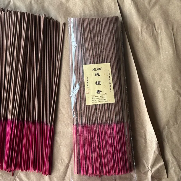 纯檀香-成林 手工拜拜香 500克 竹签香 约380支