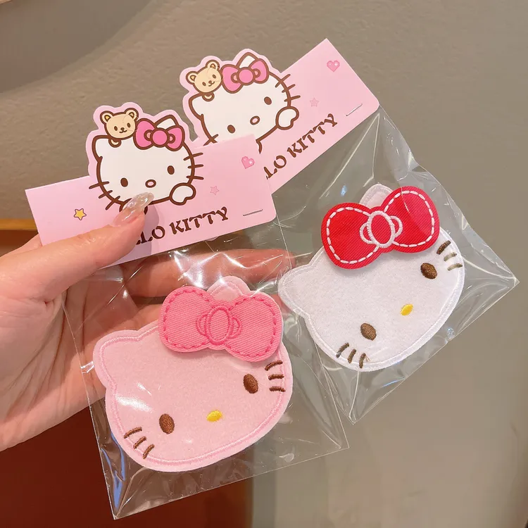 儿童库洛米魔术贴宝宝碎发整理神器侧边刘海贴不伤发女童碎发贴