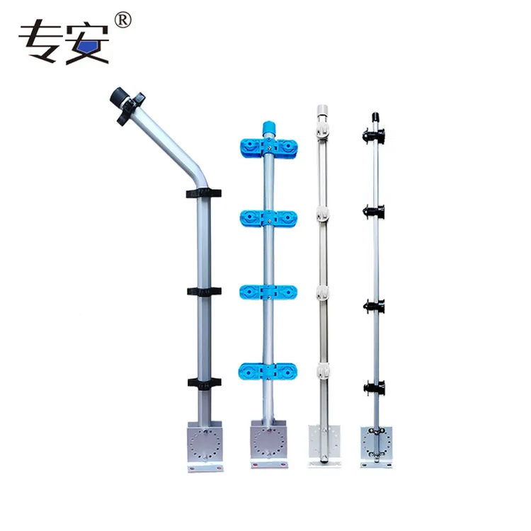 专安电子围栏终端杆中间承力杆 周界防盗报警脉冲电子围栏 配件