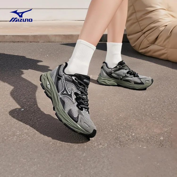 【绿野仙踪】Mizuno美津浓RACER S男鞋女鞋人生跑鞋网面轻便运动鞋