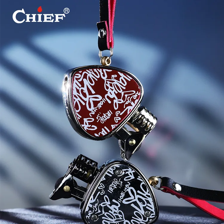 CHIEF/首领【唯爱】322小众爱心小巧精致省油耐用迷你煤油打火机