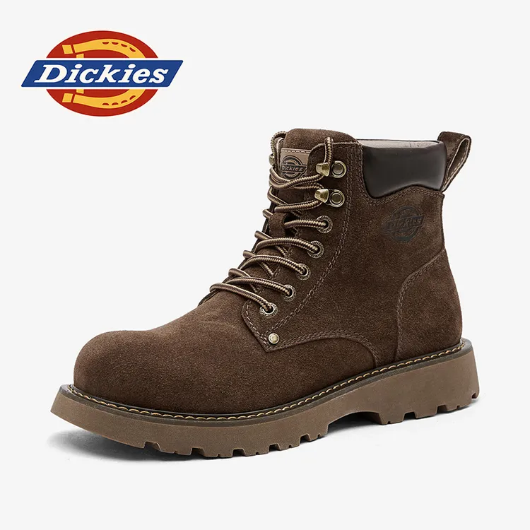 Dickies复古高帮休闲马丁靴冬季英伦风百搭男士户外时尚工装鞋子