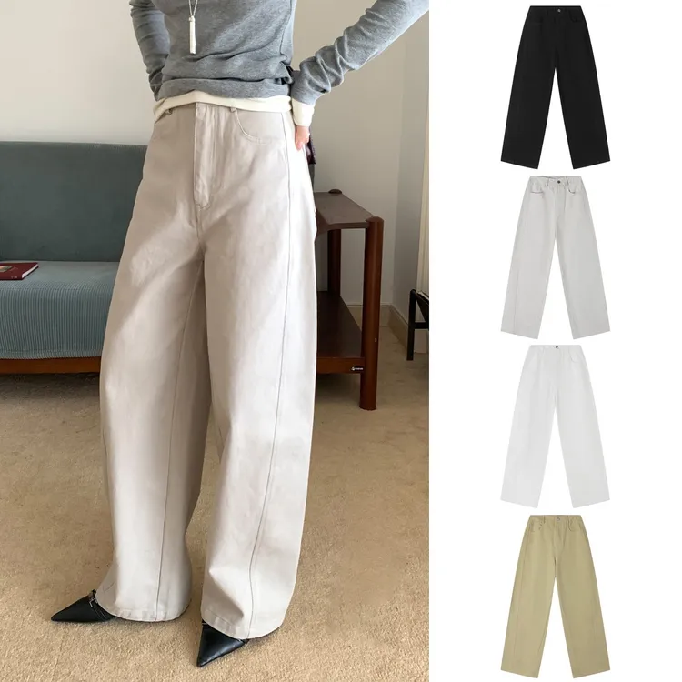 Miss sumeyY4006加厚面料升级 百搭休闲裤显瘦香蕉镰刀裤子