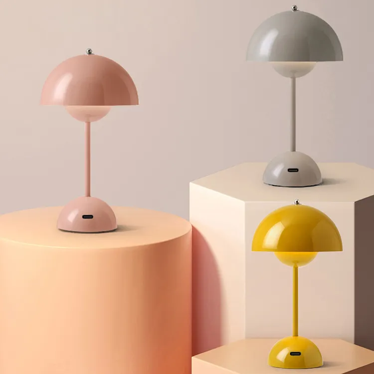 北欧丹麦花苞台灯结婚礼物小夜灯婚灯温馨床头高级氛围感装饰台灯