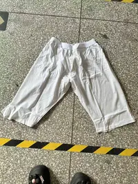 《兵哥外贸》3楼白色全棉短裤 发两条 长款S码