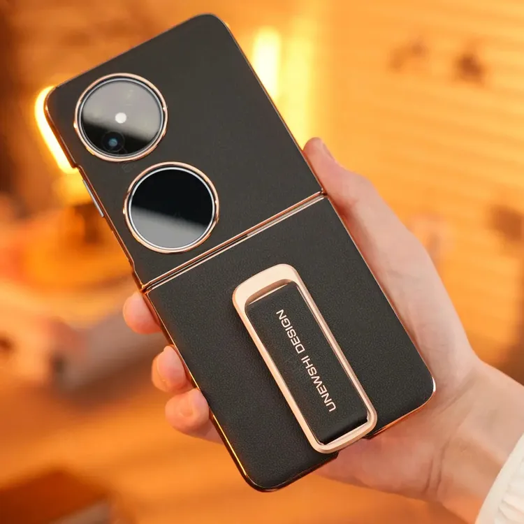 适用华为pocket2手机壳腕带旋转支架新款保护套全包防摔男女外壳