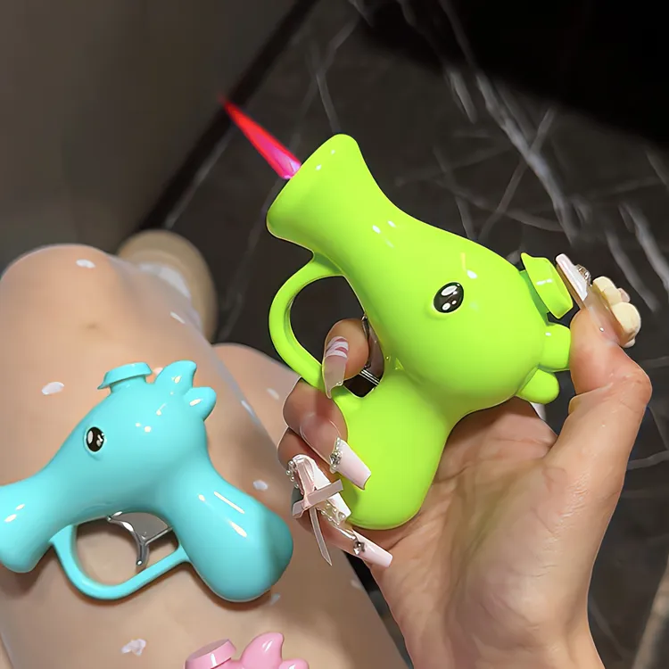 网红豌豆射手防风打火机创意稀奇古怪解压卡通可爱送男友礼物潮流