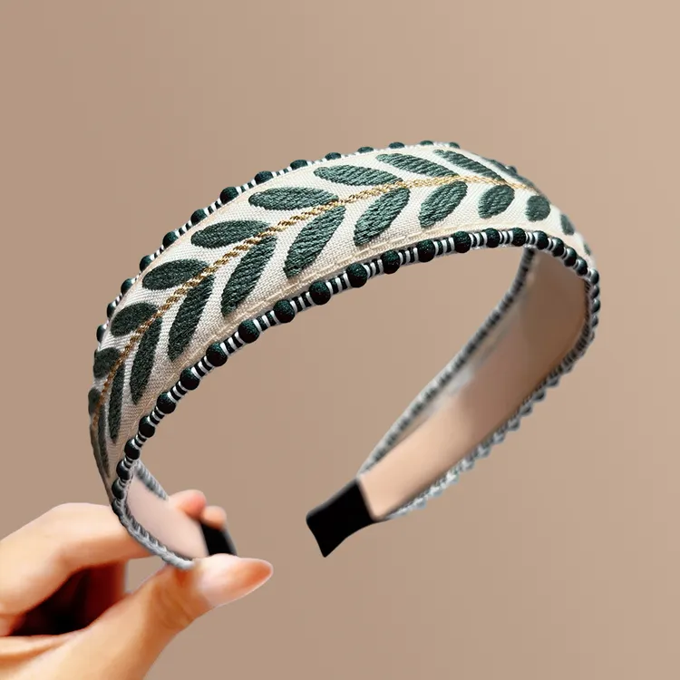 复古风田园风休闲风原创设计发箍女手工小香风气质网红时尚百搭