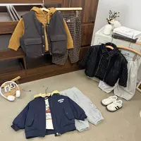 2025年秋冬季新款加绒儿童时尚单件现货卫衣合集801