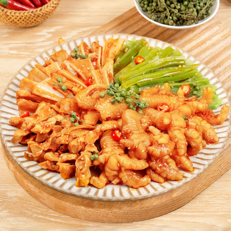 【谭八爷】椒麻大杂烩520g/盒三荤一素四川特产假期出游零食小吃