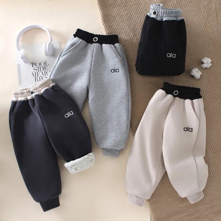 【四层特厚】儿童棉裤冬季加厚新款男女宝宝休闲宽松灯笼韩版裤子