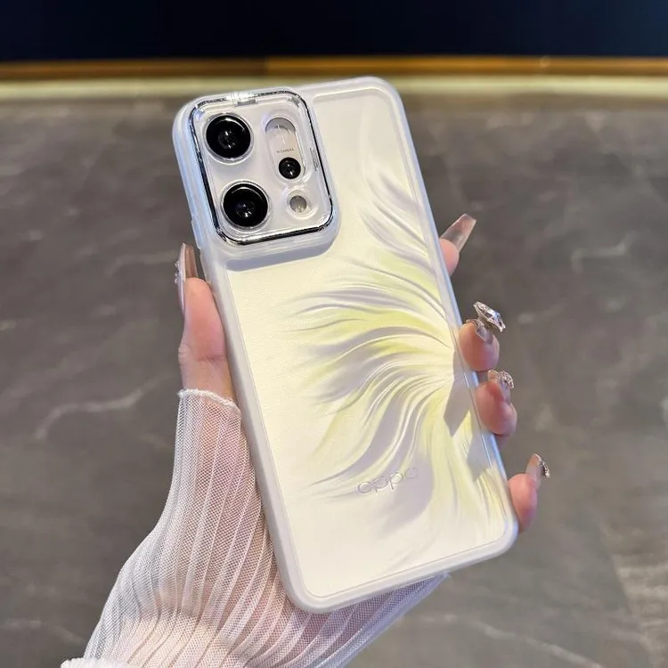 适用OPPOReno14/14Pro镜头全包四角气囊保护壳防摔高级感透明壳