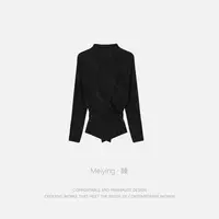 Meiying-中高领收腰显瘦T恤YA5QT013