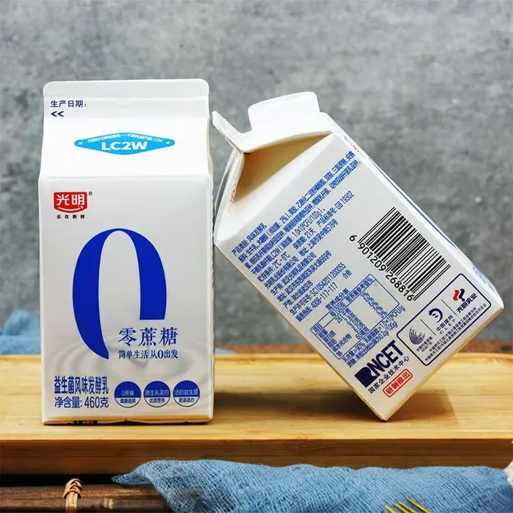 光明酸奶0蔗糖益生菌风味发酵乳460g每盒装生牛乳发酵早餐营养