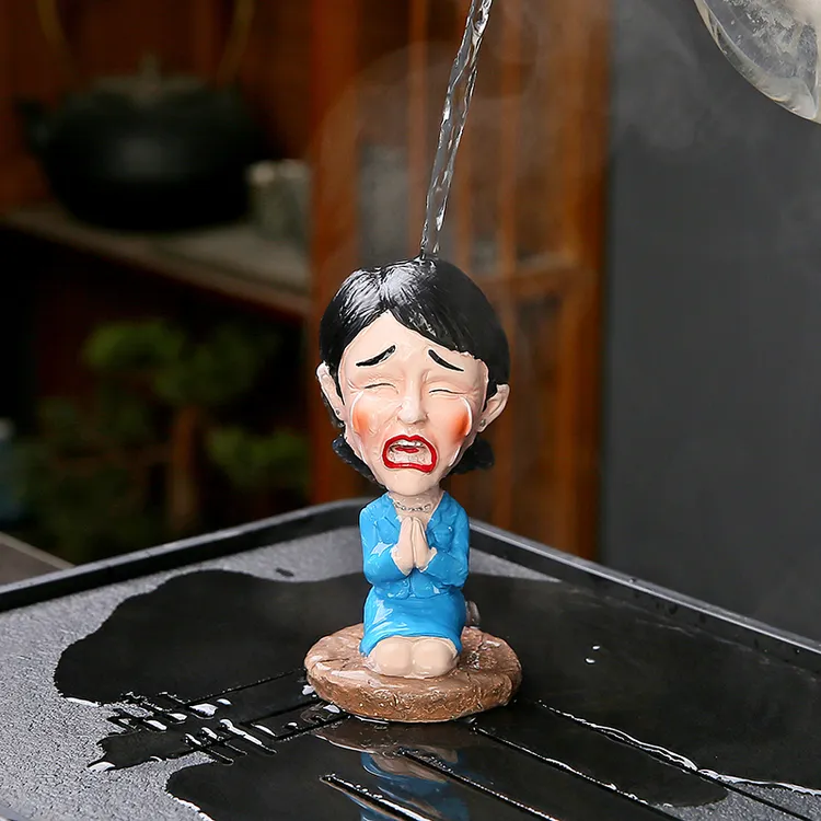 搞事变色茶宠摆件精品可养创意手工茶玩茶桌茶台茶盘装饰茶具配件