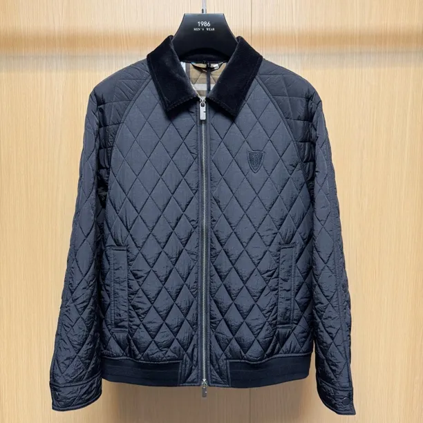 【经典藤格】秋冬“薄棉服”5120轻奢时尚条绒领外套夹克