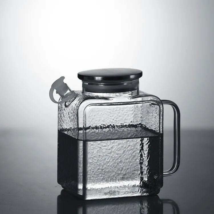 冰箱冷水壶冷泡壶玻璃凉水壶家用储水耐高温高硼硅夏天饮料食品级