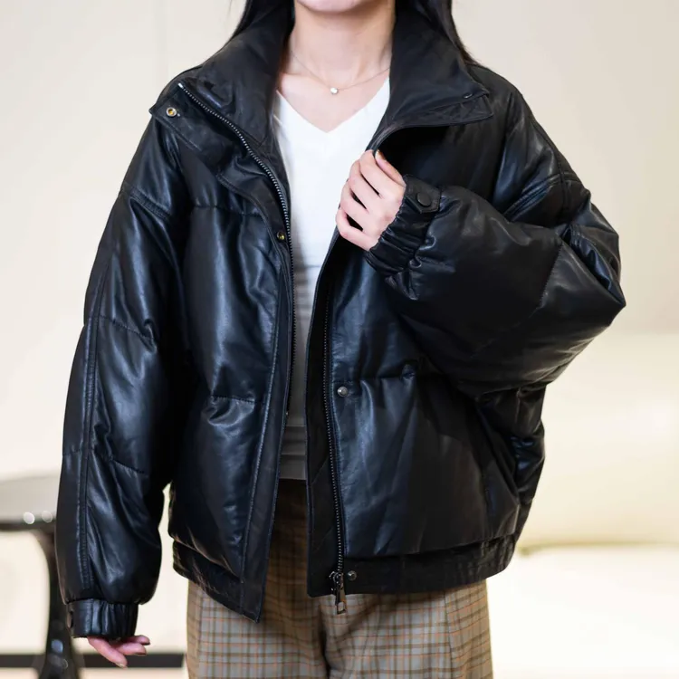 加绒女士皮衣合集宝恩时尚新款百搭气质高级感真皮秋冬氛围感休闲