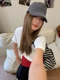 6072#磨毛白色T恤短袖