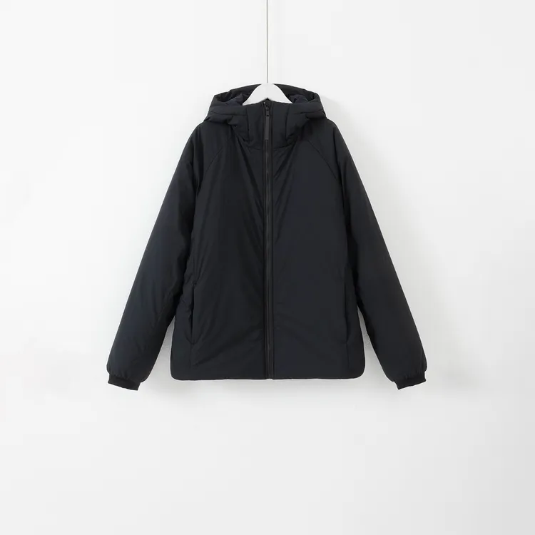几里与麻 男装保暖厚实连帽棉服 2092350