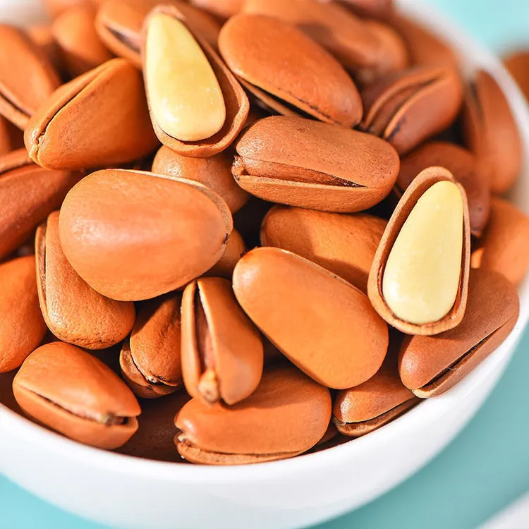 英姐【专注品质】东北开口松籽特大颗粒坚果炒货零食批发