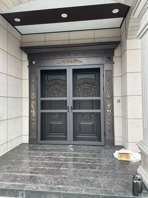 高透网 | 金刚网防蚊纱门，平开门高清网防蚊大门 居家防蚊神器