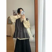 ER.XIN-’秋意满满‘’韩系秋季搭配神奇 针织马甲 气质款