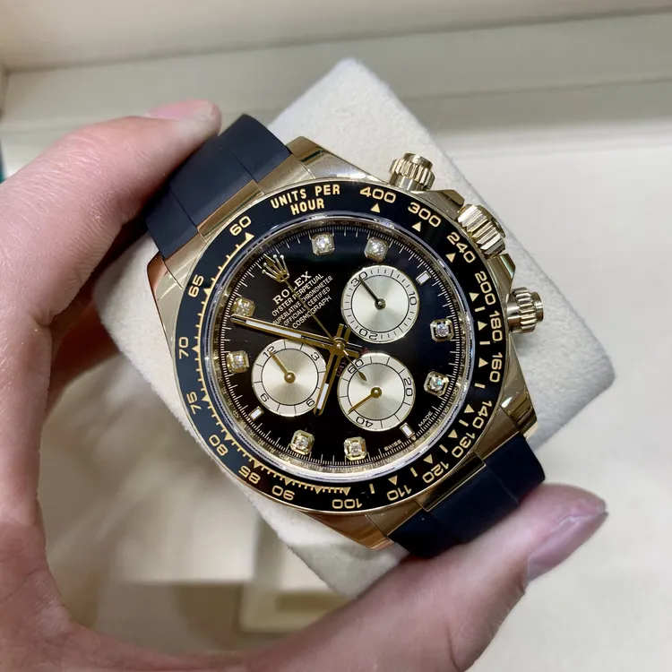 99新 Rolex/劳力士 M126518LN-0005 胶带金眼睛 保卡：24年7月24日