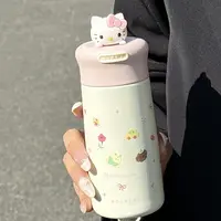 hellokitty保温杯女生高颜值2025新款学生直饮水杯可爱便携口袋杯