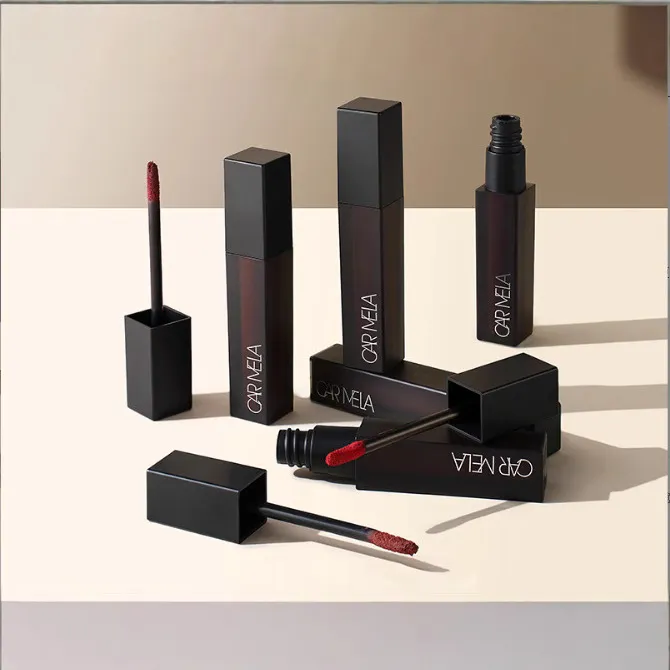 CARMELA卡梅拉空气裸感唇泥K04奶咖唇釉哑光雾感口红K05浆果树莓