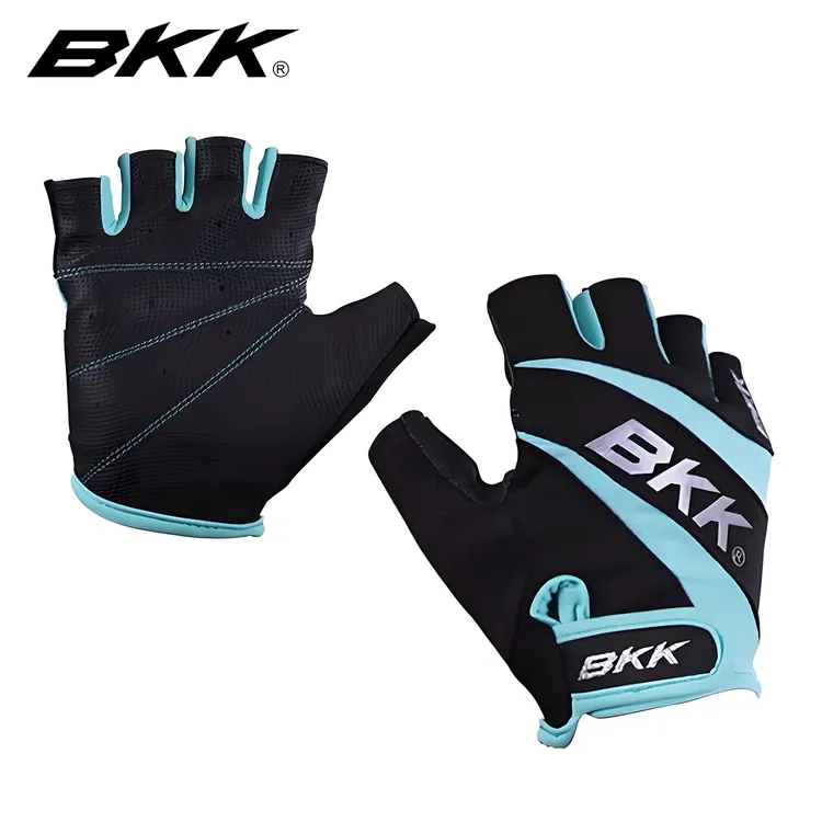 BKK钓鱼手套 防滑半指手套 防晒透气 渔具垂钓户外手套