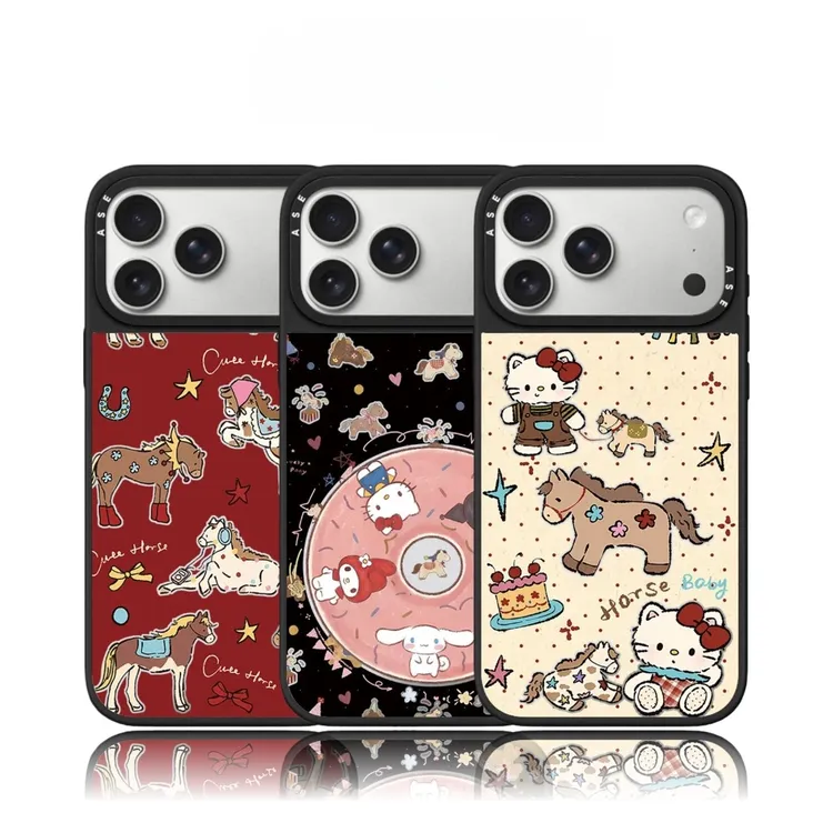 联名马年三丽鸥16pro适用iPhone17ProMax苹果15plus手机壳14