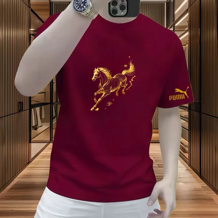 新款夏季纯棉短袖动漫印花重磅T恤宽松百搭半袖个性帅气潮牌上衣