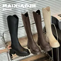 【有运费险】瘦瘦靴长靴高跟厚底骑士显腿细百搭显腿细
