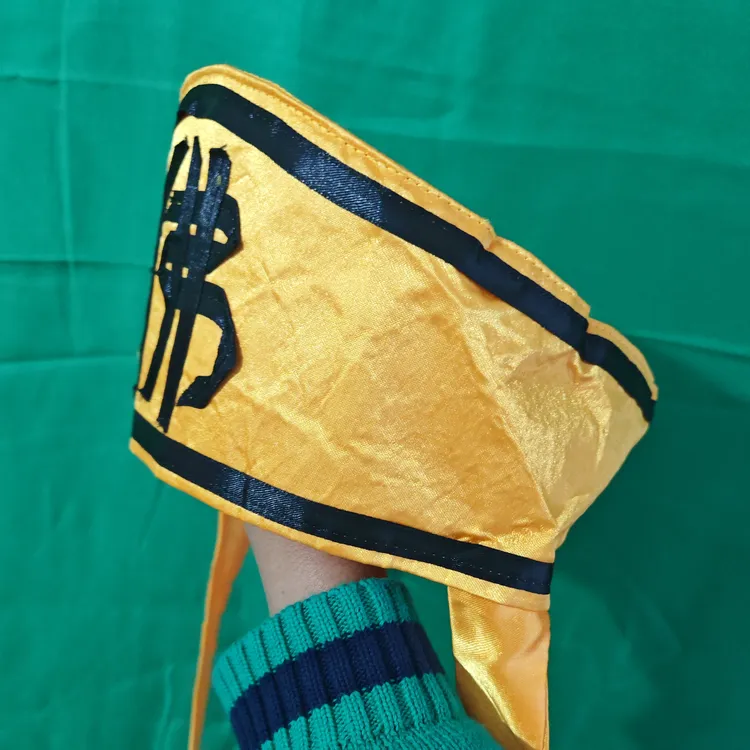 帽子男女同款佛教帽演出帽子和尚帽法海帽子僧侣帽舞台表演帽新款